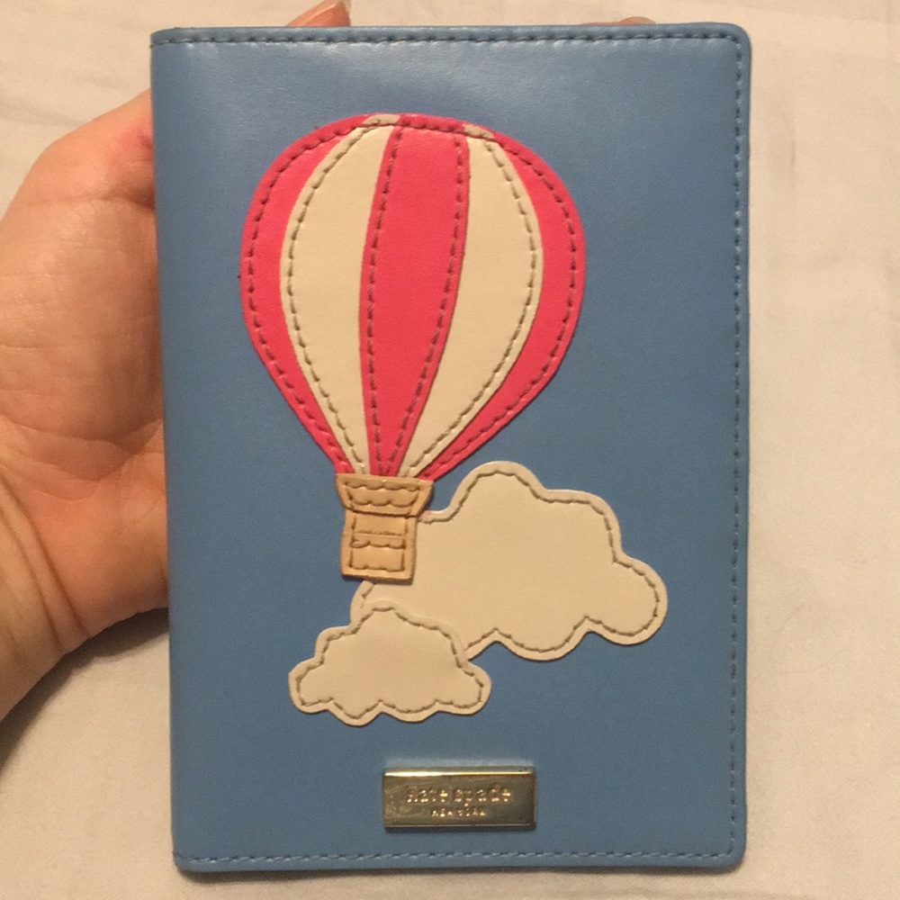 Kate Spade Hot Air Balloon Passport Holder